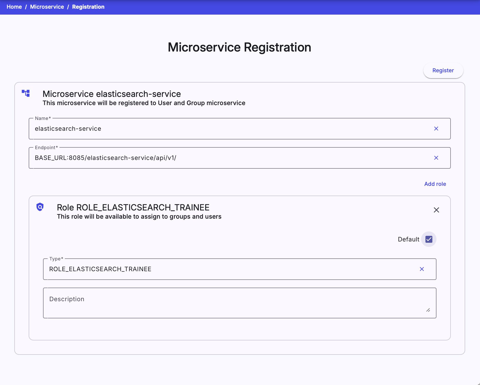 microservice-page